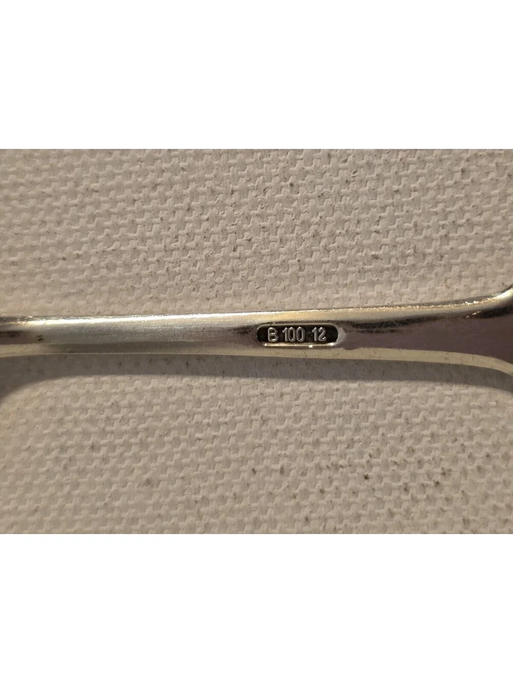 VTG Rolex Bucherer Lucerne Switzerland Silver Plated Souvenir Spoon Lion B100 12